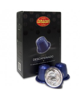 Decaffeinated Compatible Coffee Capsules 10 units Cafes Caracas
